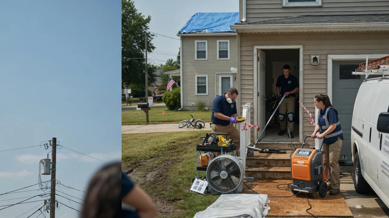 Water Damage Repair in Rantoul, KS near me